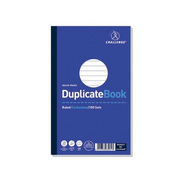 Duplicate Order Book Carbonless 210 x 130mm Cloth Binding 100 sets